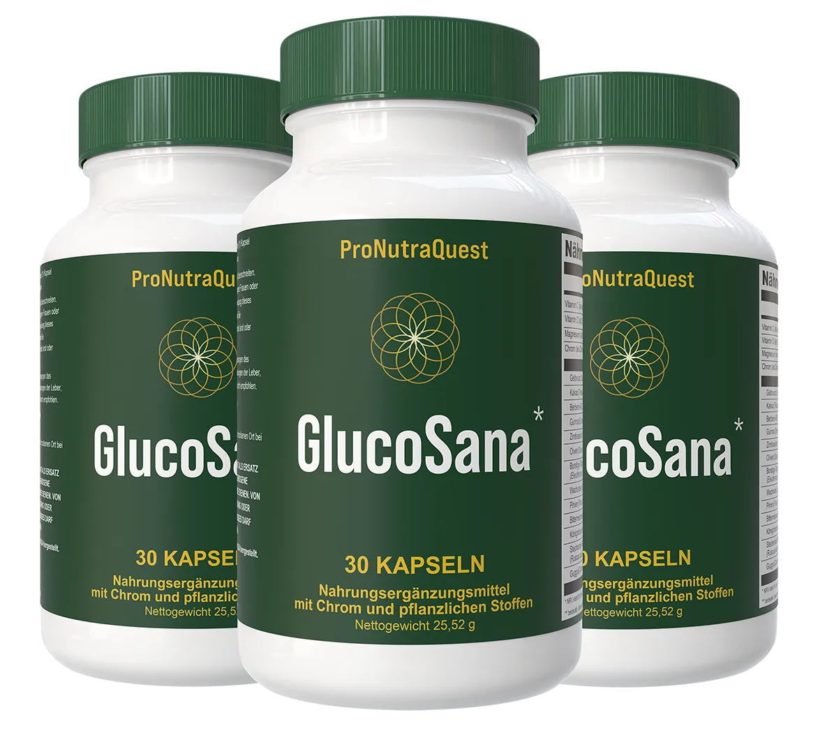 GlucoSana – Nahrungsergänzungsmittel