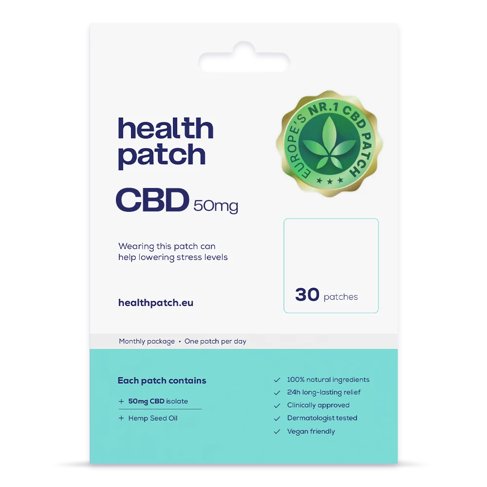 Health Patch CBD – Nahrungsergänzungsmittel